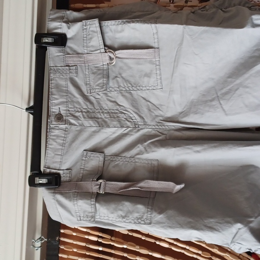 Gray Cargo Pants